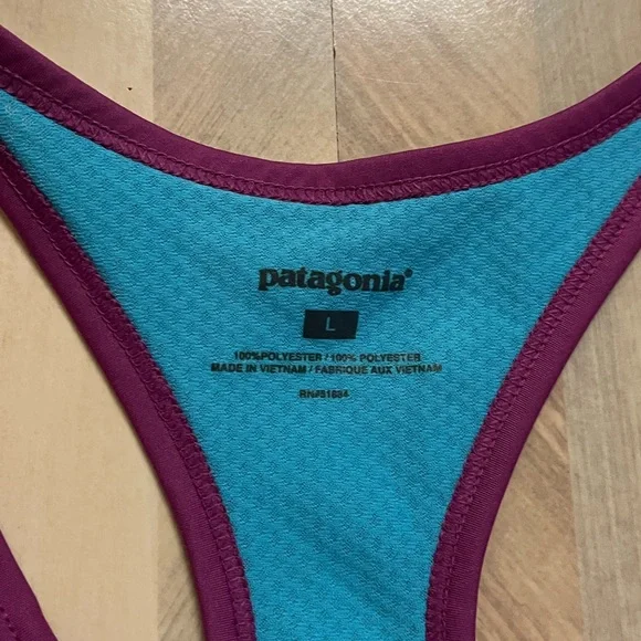 Patagonia purple/blue tank - Picture 4 of 5